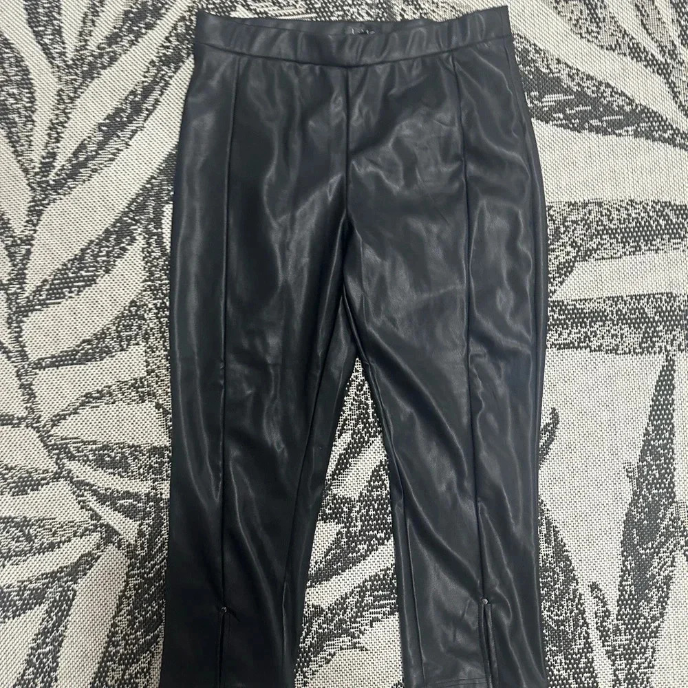 NICOLE MILLER leather pants L - Picture 3 of 14